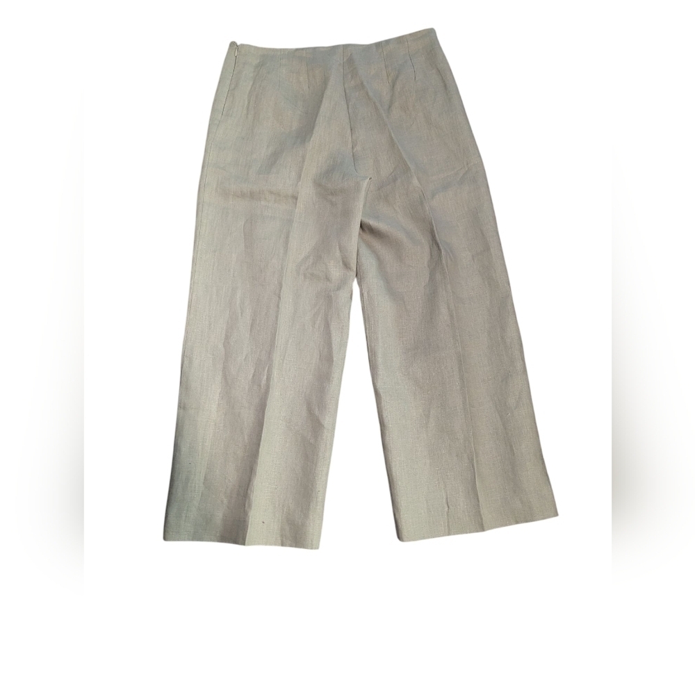 Richard Malcolm, Vintage Linen Crop Pants,Size 6 - Picture 2 of 5